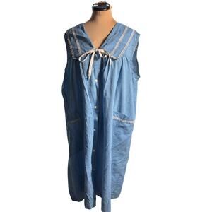 Just For Women Vintage House Coat Sz. 2X - 90s, Maxi, House Dress, Gown, robe